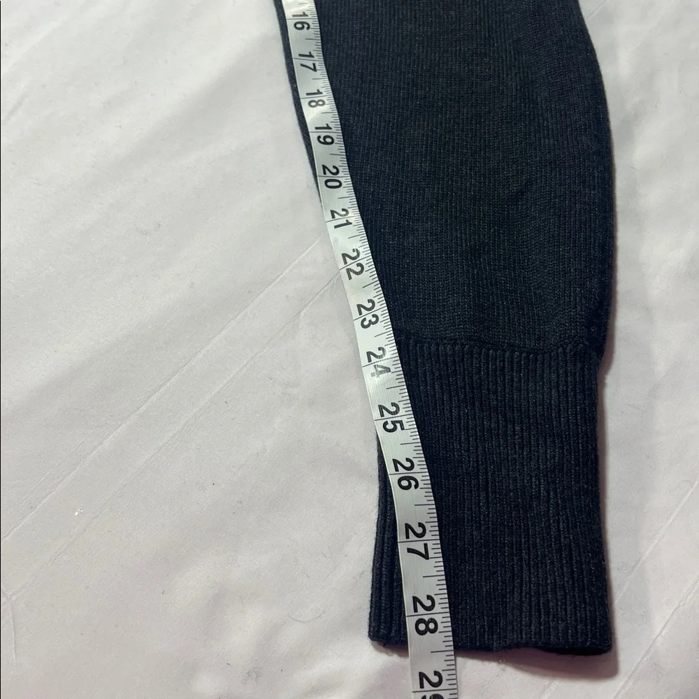 Lululemon Knit Joggers Charcoal Gray Drawstring Ribbed Cuffs - Picture 5 of 10